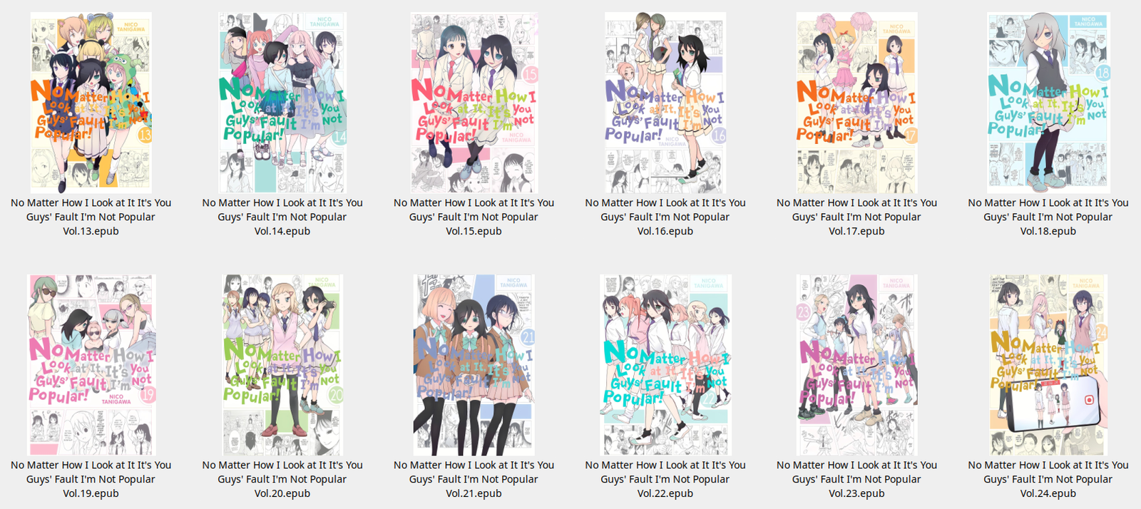 No Matter How I Look at It It's You Guys' Fault I'm Not Popular - Image 3