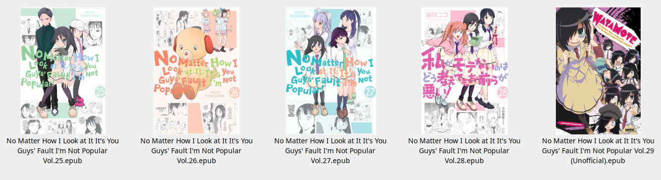 No Matter How I Look at It It's You Guys' Fault I'm Not Popular - Image 4